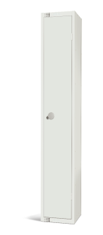 Elite White Single Door Locker