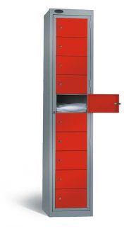 Ten Compartment Multi Door Locker