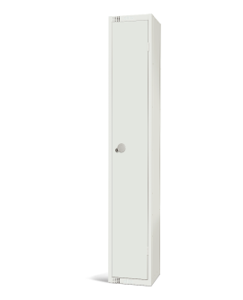 Elite White Single Door Locker