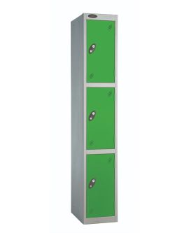 Probe Three Door Compartment Lockers
