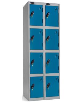 Probe Four Door Compartment Lockers Nest Of 2