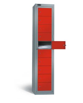Ten Compartment Multi Door Locker