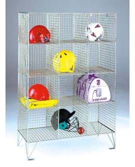 Wire Mesh Personal Effect Lockers Without Doors