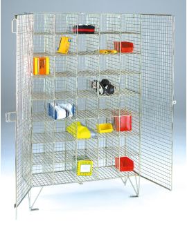 Wire Mesh Multi Compartment Lockers