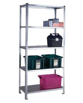 Standard Duty Galvanised Shelving - Steel Shelves