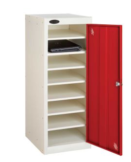 Low 8 Compartment Storage Locker