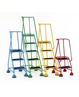 Classic Retractable Castor Steps