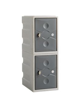 Ultrabox 2 Door Mini Plastic Locker