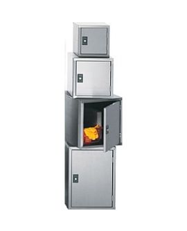 Stainless Steel Cube Lockers