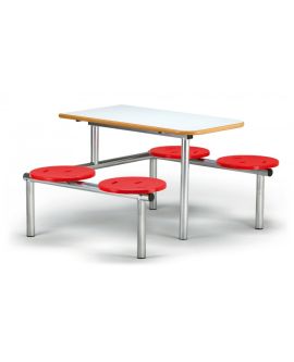 Polypropylene Canteen Seating Units Model DL/CU44