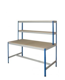 Rivet Work Station With T Bar Bottom Rail