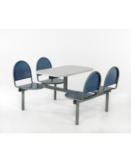 Metal Seat Contemporary Canteen Units Model CU17