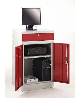 Flat Top Compact Computer Workstation