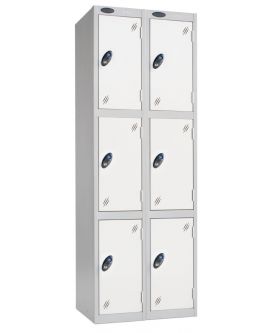 Probe Three Door Compartment Lockers Nest Of 2