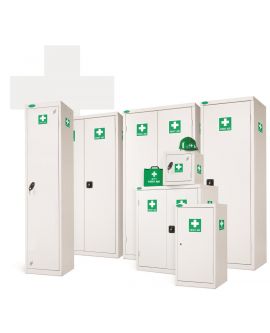 8 Compartment Medical Cabinet