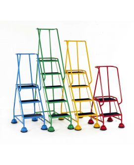 Classic Retractable Castor Steps