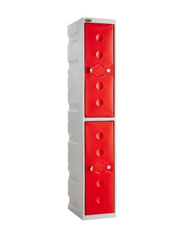 Ultrabox 2 Compartment Plastic Locker