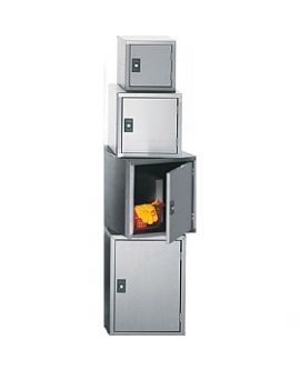 Stainless Steel Cube Lockers