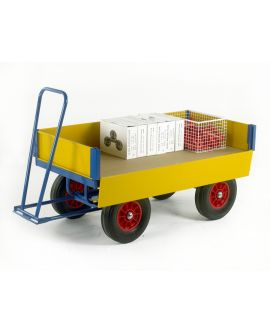 Turntable Trailer With Drop Down Side Panels (750kg Capacity)