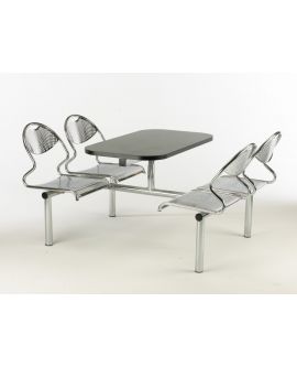 Metal Seat Contemporary Canteen Units Model DL/CU45
