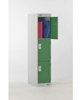 Three Quarter Height Primary Lockers - 3 Compartments