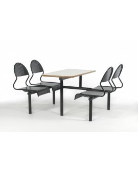 Metal Seat Contemporary Canteen Units Model DL/CU48